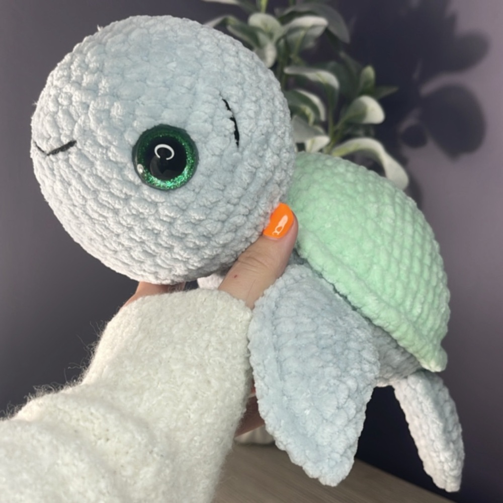 ‼️Handmade/crochet Turtle‼️